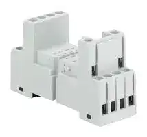 1SVR405651R1000: Relay Socket, DIN Rail, Screw, 8 Pins, 7 A, 250 V, CR-M Series