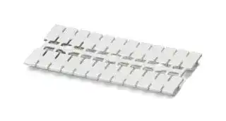 0830905: Terminal Block Marker, White, Marker Strip, Weidmuller, Conta Clip & Klemsan Terminal Blocks