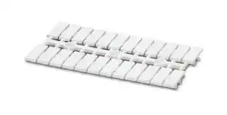 0830912: Terminal Block Marker, White, Marker Strip, Weidmuller, Conta Clip & Klemsan Terminal Blocks