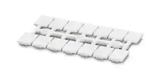 0830906: Terminal Block Marker, White, Marker Strip, Weidmuller, Conta Clip & Klemsan Terminal Blocks