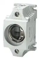 5SF1060: Fuse Holder, Gauge Inset, 1 Fuse, 25 A, 500 VAC, DII, Box