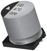 AEH1213221M050R: SMD Aluminium Electrolytic Capacitor, Radial Can - SMD, 220 µF, 50 V, 5000 hours @ 125°C, Polar