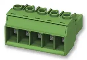 1777723: Pluggable Terminal Block, 7.62 mm, 2 Ways, 24 AWG, 10 AWG, 10 mm², Screw