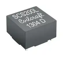 SCS-050L: Current Sensing Transformer, 1:50, 3.8 mH, 30 A, 80 Vµs, 6kHz to 1MHz, 0.9 ohm