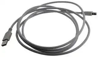 CSMUAX-2M.: USB CABLE, TYPE A PLUG-RCPT, 2M, GREY