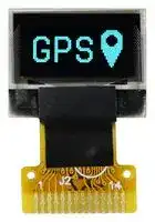 MCOT064032A1V-BI: Graphic OLED, 64 x 32 Pixels, Blue on Black, 3V, I2C, 14.5mm x 11.6mm, -40 °C