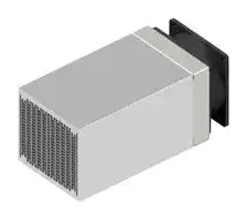 LA V HB 1 200 230: Fan / Force Cooled Heat Sink, 230VAC, 0.075 K/W, 121 mm, 129 mm, 200 mm, 160 m³/h, 47 dBA