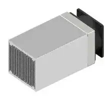 LA V HB 1 200 24: Fan / Force Cooled Heat Sink, 24VDC, 0.075 K/W, 121 mm, 129 mm, 200 mm, 276 m³/h, 73.1 dBA