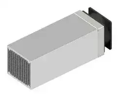 LA V HB 1 300 24: Fan / Force Cooled Heat Sink, 24VDC, 0.075 K/W, 121 mm, 129 mm, 300 mm, 276 m³/h, 73.1 dBA