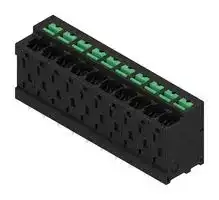 2913790000: Wire-To-Board Terminal Block, Black, 5 mm, 10 Ways, 20 AWG, 12 AWG, 4 mm², Snap In