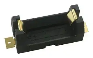 1016: BATT HOLDER, 1/2AA X 1, SMD