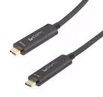 AOC-U31CMCM-BC-005: USB Cable, USB Type C Plug to USB Type C Plug, 5 m, 16.4 ft, USB 3.1, Black