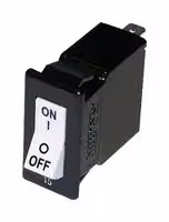 CPP11-52-10.0A-OC-V: Magnetic Hydraulic Circuit Breaker, Push-Pull Handle, SNAPAK CPP Series, 10 A, 1 Pole, 250 V, 500 A