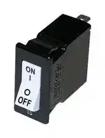 R11-2-10.0A-B06CV-V: Magnetic Hydraulic Circuit Breaker, SNAPAK R Series, 10 A, 1 Pole, 250 V, 500 A