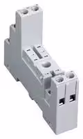 1SVR405650R0000: Relay Socket, DIN Rail, Screw, 8 Pins, 10 A, 250 V, CR-P Series