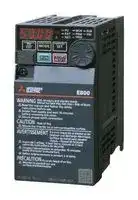 FR-E820S-0030-4-60: Inverter, Induction/Permanent Magnet Motor, 1-Phase, 3 A, 200-240 VAC, 400W, IP20, FR-E800 Series
