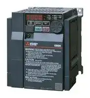 FR-E820S-0050-4-60: Inverter, Induction/Permanent Magnet Motor, 1-Phase, 5 A, 200-240 VAC, 750W, IP20, FR-E800 Series