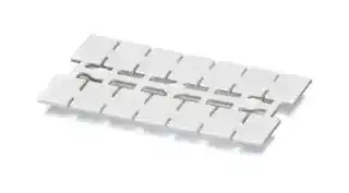 0830920: Terminal Block Marker, White, Marker Strip, Weidmuller, Conta Clip & Klemsan Terminal Blocks