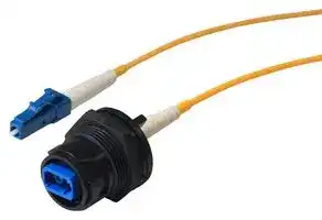 PXF4053AAA: Fibre Optic Cable, IP66/IP68/IP69K, 1m, 9µm / 125µm, Singlemode, 1 Fibre, LC to LC