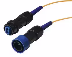 PXF4054AAA: Fiber Optic Cable, Singlemode, 1Fibres, LC Duplex to LC Duplex, 9µm / 125µm, 5m