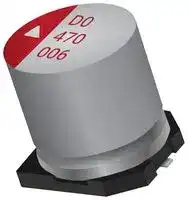 APD1012101M063R: Polymer Aluminium Electrolytic Capacitor, 100 µF, 63 V, Radial Can - SMD, 0.036 ohm