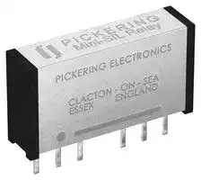 107-2-A-12/2D: Reed Relay, DPST-NO, 12 VDC, Mini-SIL 107 Series, Through Hole, 1 kohm, 500 mA