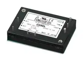 TUNS50F05: AC/DC PCB Mount Power Supply (PSU), ITE, 1 Output, 50 W, 5 V, 10 A