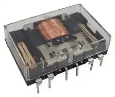 NC4D-JP-DC6V: Power Relay, 4PDT, 6 VDC, 5 A, NC Series, Through Hole, Non Latching