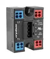DPID2420: Solid State Relay, Dual, IP20, 20 A, 280 VAC, Panel Mount, Screw, Zero Voltage Turn On