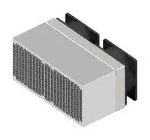 LA V HB 2 100 24: Fan / Force Cooled Heat Sink, 24VDC, 0.054 K/W, 121 mm, 259 mm, 100 mm, 276 m³/h, 73.1 dBA