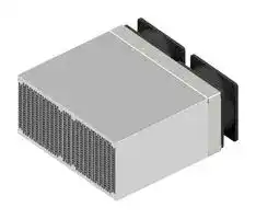 LA V HB 2 200 24: Fan / Force Cooled Heat Sink, 24VDC, 0.054 K/W, 121 mm, 259 mm, 200 mm, 276 m³/h, 73.1 dBA