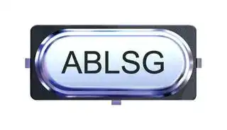 ABLSG-4.9152MHZ-D2Y-T: Crystal, ABLSG Series, 4.9152 MHz, 20 ppm, 30 ppm, 18 pF