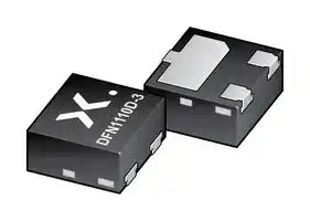 2N7002KQBZ: Power MOSFET, N Channel, 60 V, 720 mA, 0.85 ohm, DFN1110D, Surface Mount