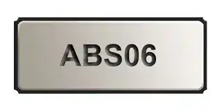 ABS06-32.768KHZ-6-1-T: Crystal, ABS06 Series, 32.768 kHz, 10 ppm, 6 pF