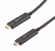 AOC-U31CMCM-BC-008: USB Cable, USB Type C Plug to USB Type C Plug, 8 m, 26.25 ft, USB 3.1, Black
