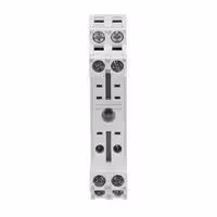 1SVR405650R1000: Relay Socket, DIN Rail, Screw, 8 Pins, 10 A, 250 V, CR-P Series