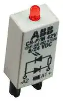 1SVR405652R0000: Relay Accessory, Pluggable Function Module, ABB CR-P & CR-M Series Relay Sockets, CR-P/M Series