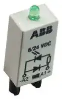 1SVR405654R0000: Relay Accessory, Pluggable Function Module, ABB CR-P & CR-M Series Relay Sockets, CR-P/M Series