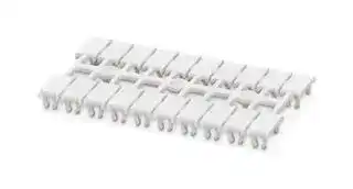 0830931: Terminal Block Marker, White, Marker Strip, Terminal Blocks, Blank (Legend), 6 mm, UM7-TM