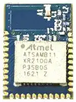 ATSAMB11-ZR210CA: Bluetooth 4.1, SiP/Module, ARM® Cortex® M0 , 2.3V to 3.6V Supply, 1Mbps, -91.9dBm Sensitivity