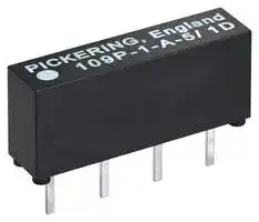 109P-1-A-12/2D: Reed Relay, SPST-NO, 12 VDC, Micro-SIL 109 Series, Through Hole, 1 kohm, 500 mA