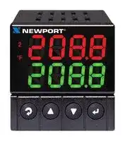 CNI1653-DC: Controller, Temperature/Process, Strain, 1/16 DIN, B/C/E/J/K/L/N/R/S/T/RTD, 0 to 55 °C, CNi Series