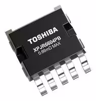 XPJR6604PB,LXHQ(O: Power MOSFET, N Channel, 40 V, 200 A, 660 µohm, S-TOGL, Surface Mount