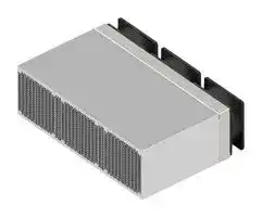 LA V HB 3 200 230: Fan / Force Cooled Heat Sink, 230VAC, 0.017 K/W, 121 mm, 389 mm, 200 mm, 160 m³/h, 47 dBA