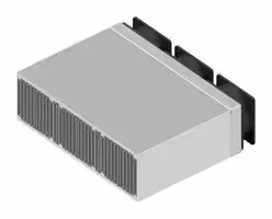LA V HB 3 250 24: Fan / Force Cooled Heat Sink, 24VDC, 0.017 K/W, 121 mm, 389 mm, 250 mm, 276 m³/h, 73.1 dBA