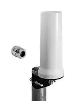 OSCAR40-PRO/X/NTYPE-F/S/S/33-WHITE: RF Antenna, 7.392 to 7.92GHz, 5G/4G/3G/2G/GSM/ISM/UMTS/LTE/SigFox/WiFi/Bluetooth/IoT/ZigBee, 4dBi