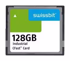 SFCA128GH1AK1TB-C-EB-21E-STD: Flash Memory Card, SATA Gen3 - 6.0 Gbit/s, 3D TLC, CFast 2.0 Card, 128 GB