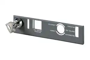 1SDA058277R1 — Key Lock and Padlock, E1-E6 Series Air Circuit Breaker