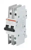 2CDS272337R0164: Thermal Magnetic Circuit Breaker, MCB, 2P, 15 kA, 400 V, 16 A
