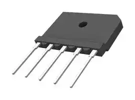 GUO40-12NO1: Bridge Rectifier, Three Phase, 1.2 kV, 40 A, GUFP, 5 Pins, 1.28 V